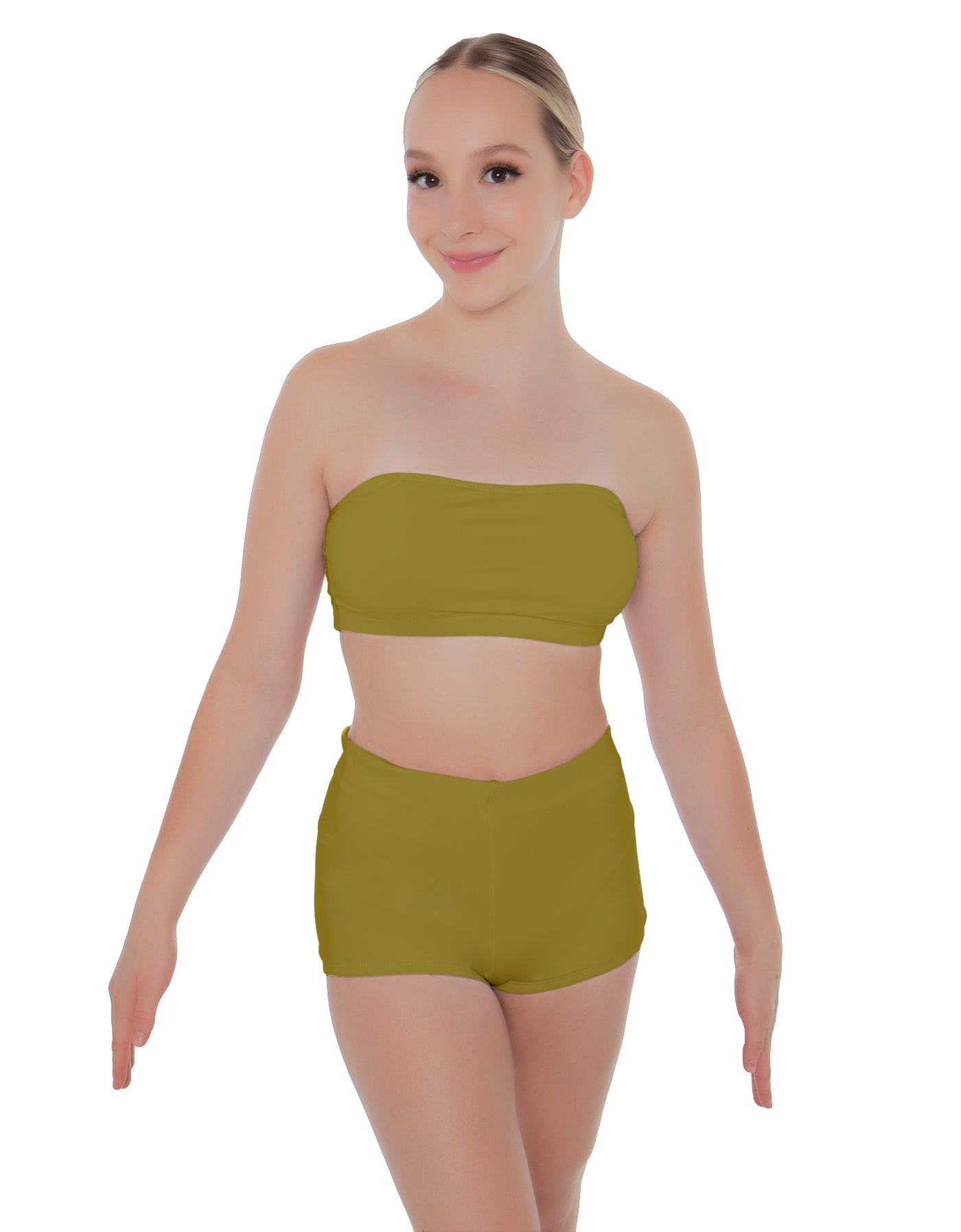 Solid Lycra Bandeau