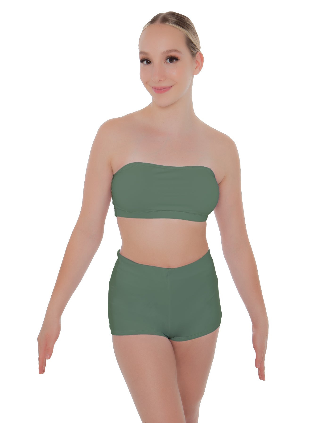 Solid Lycra Bandeau