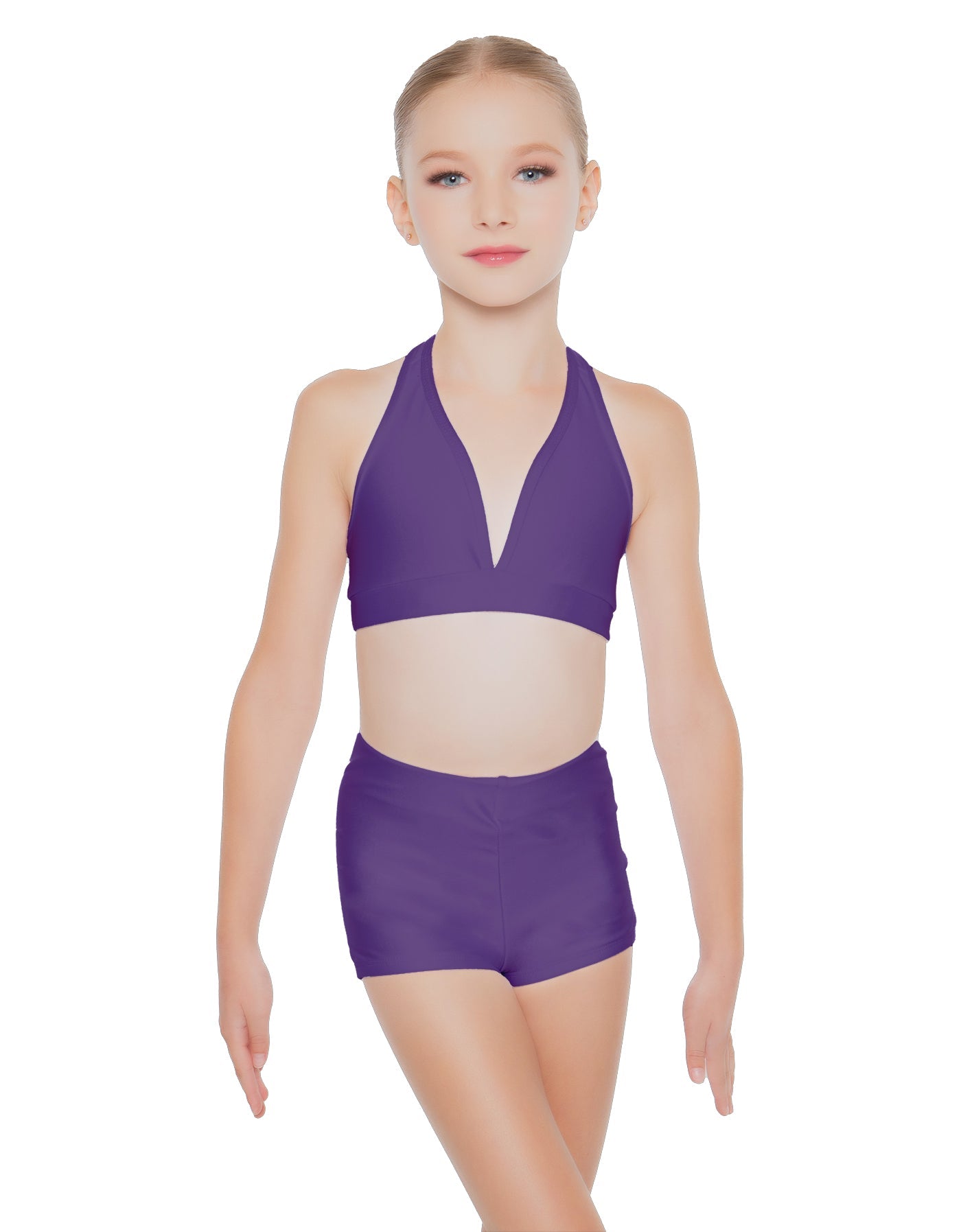 Solid Lycra Simple Bralette