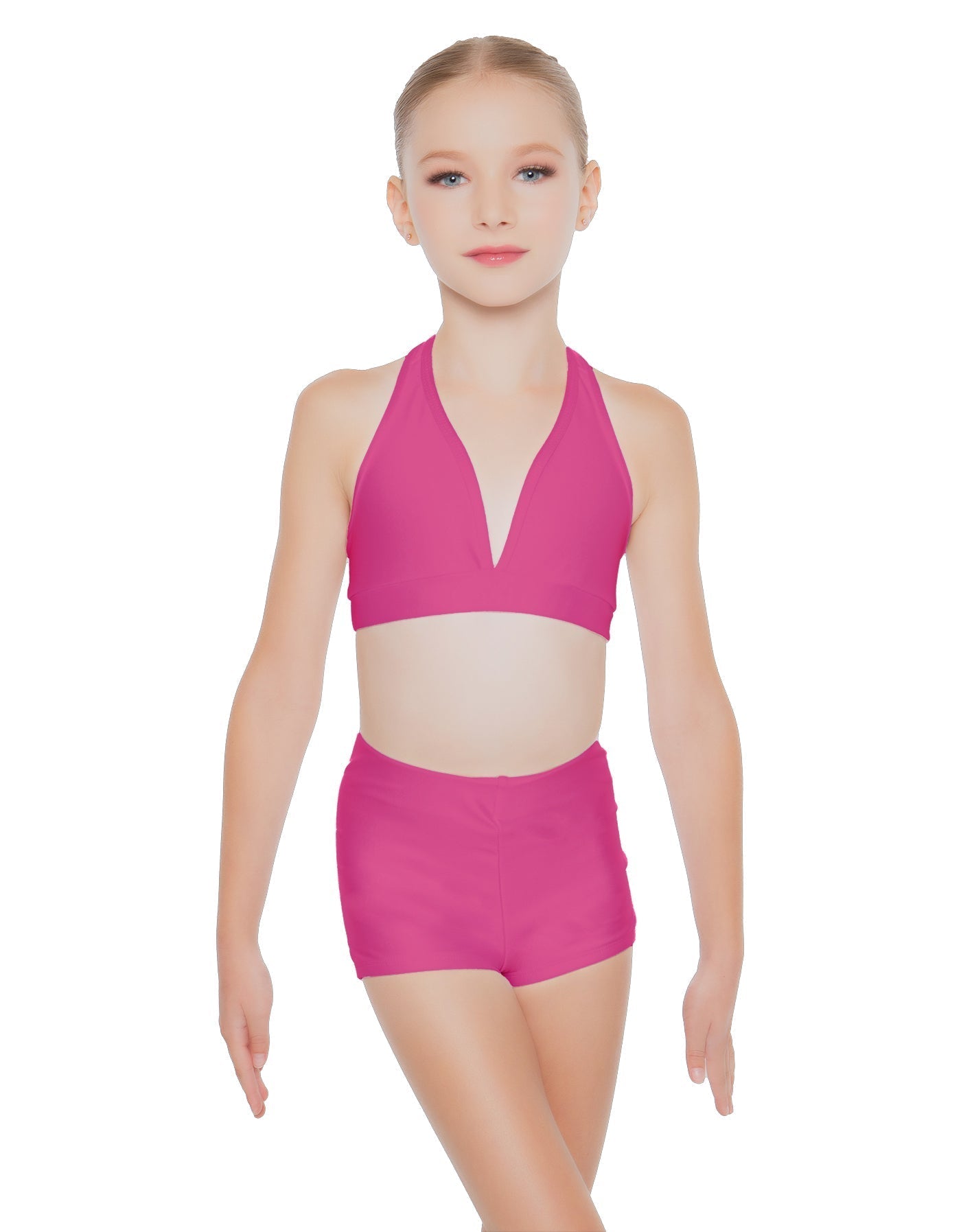 Solid Lycra Simple Bralette