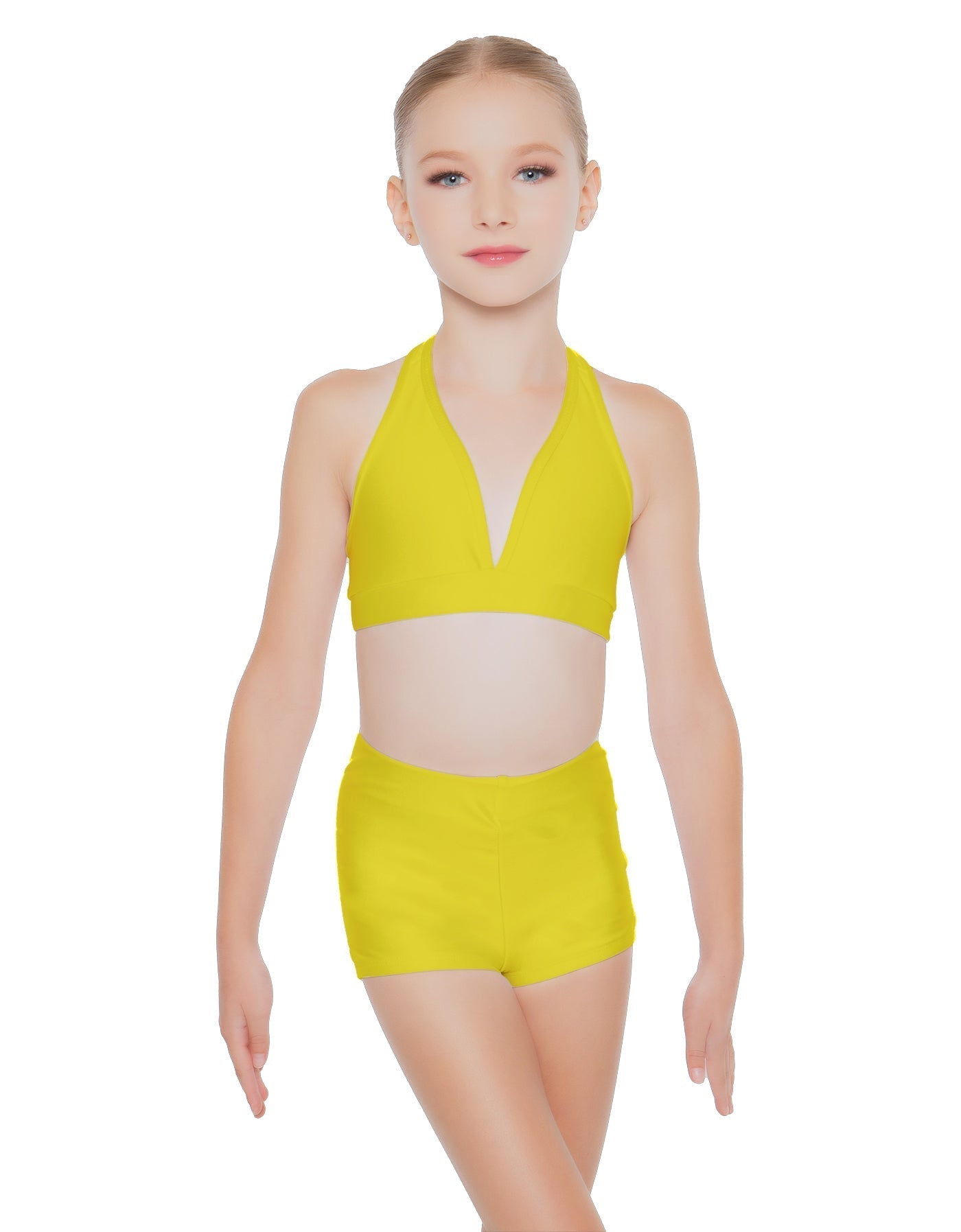 Solid Lycra Simple Bralette