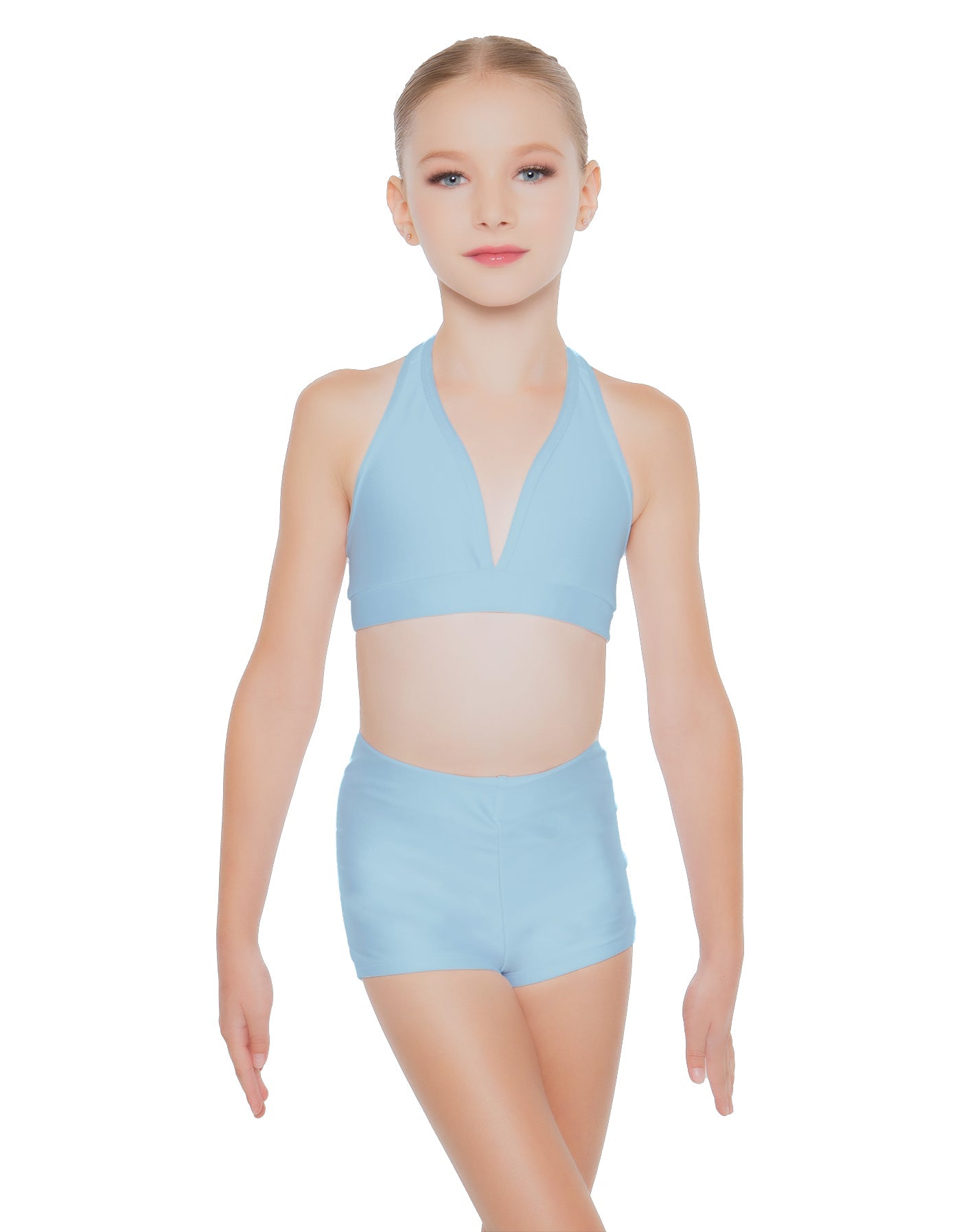 Solid Lycra Simple Bralette