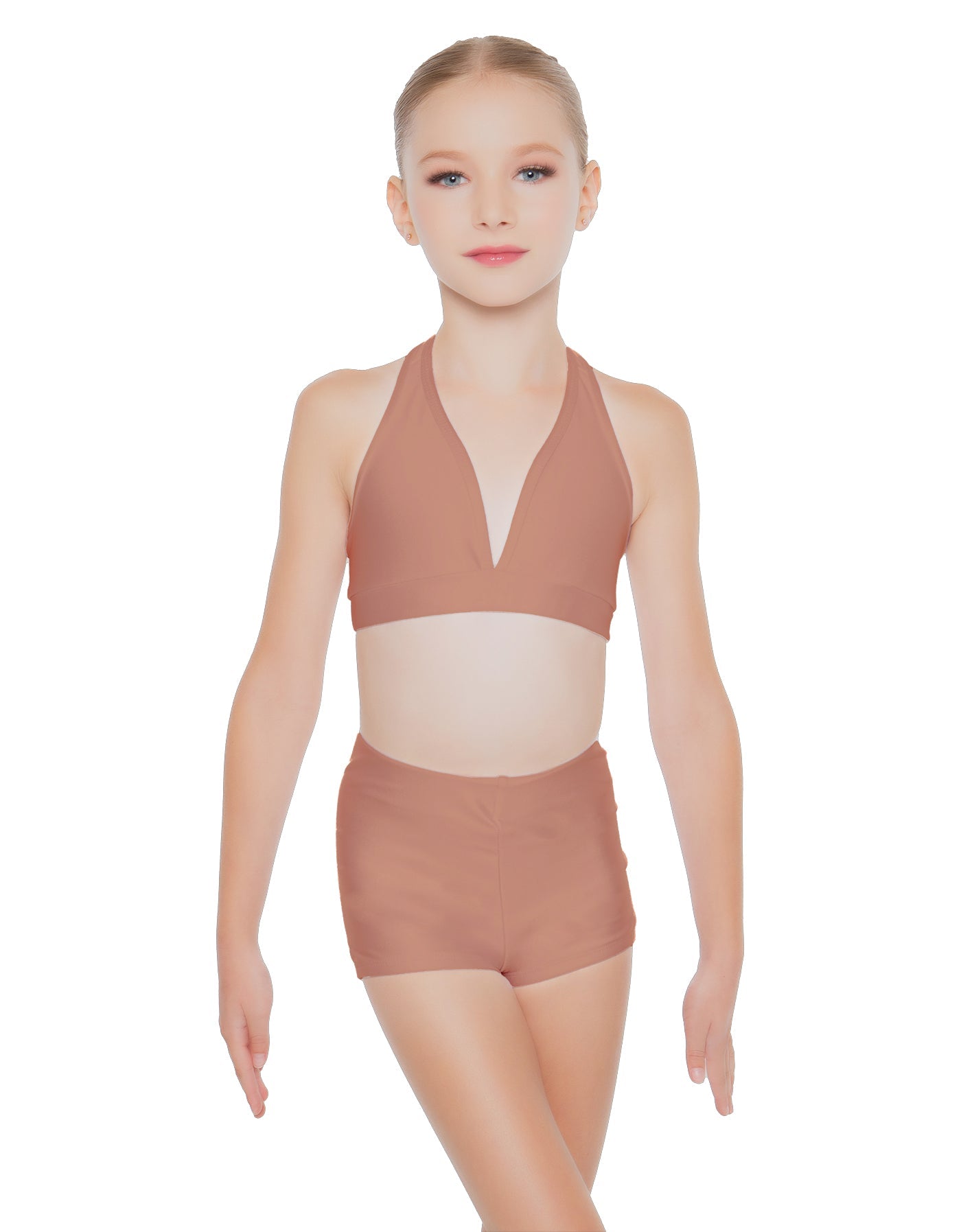 Solid Lycra Simple Bralette