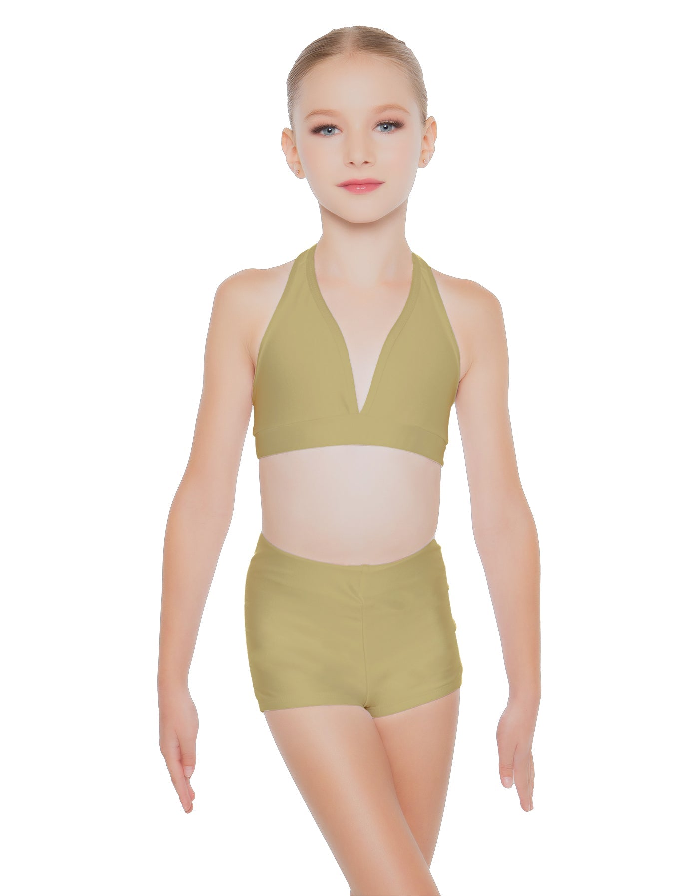 Solid Lycra Simple Bralette