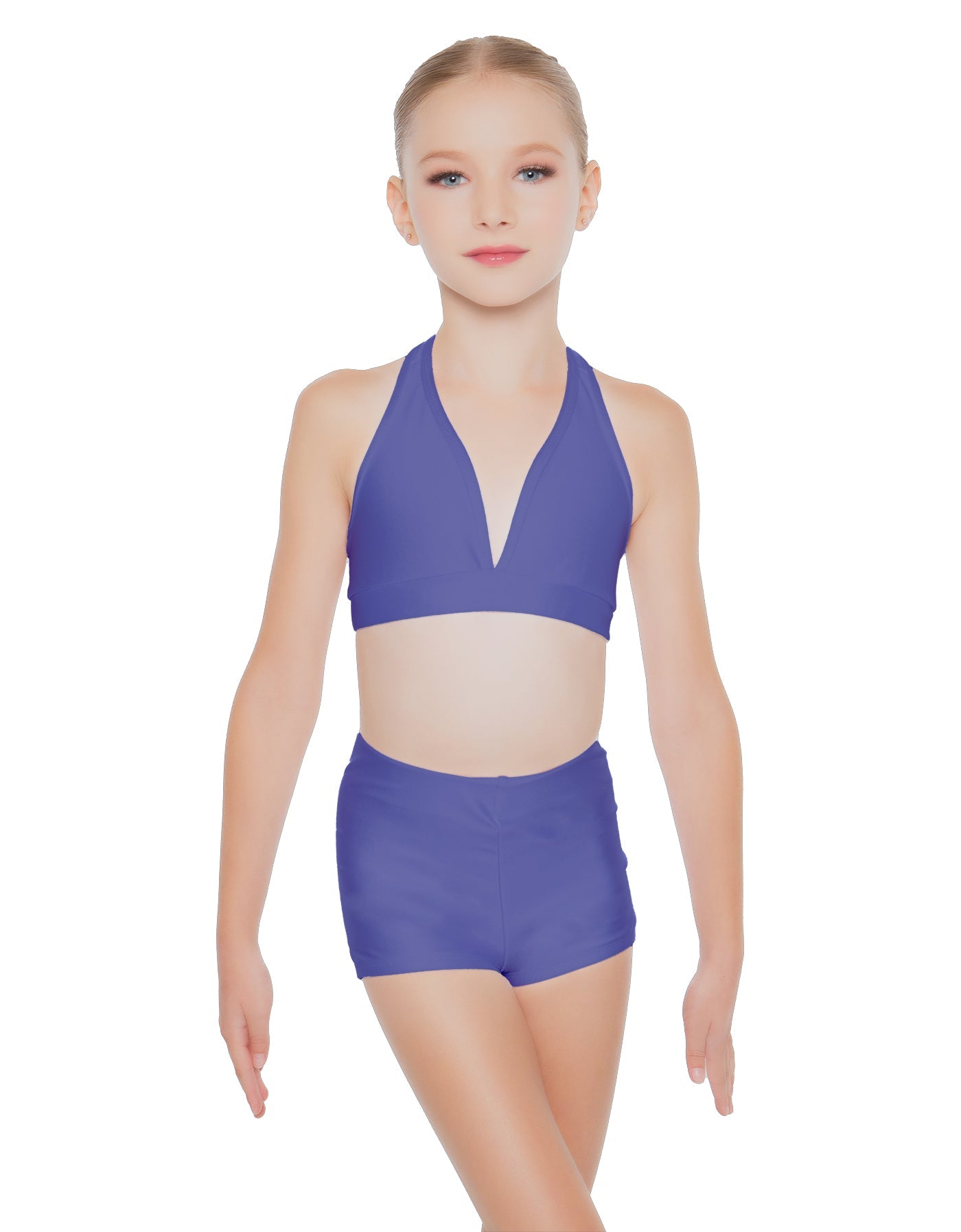 Solid Lycra Simple Bralette
