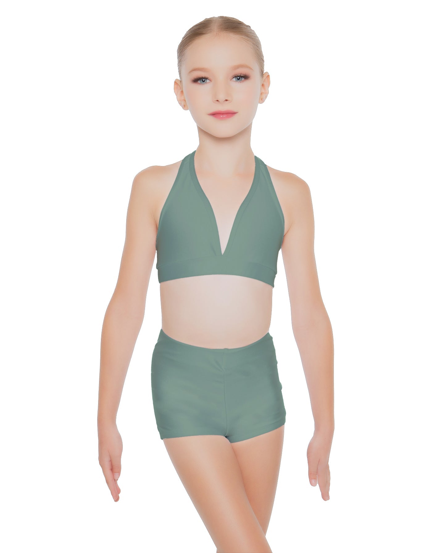 Solid Lycra Simple Bralette