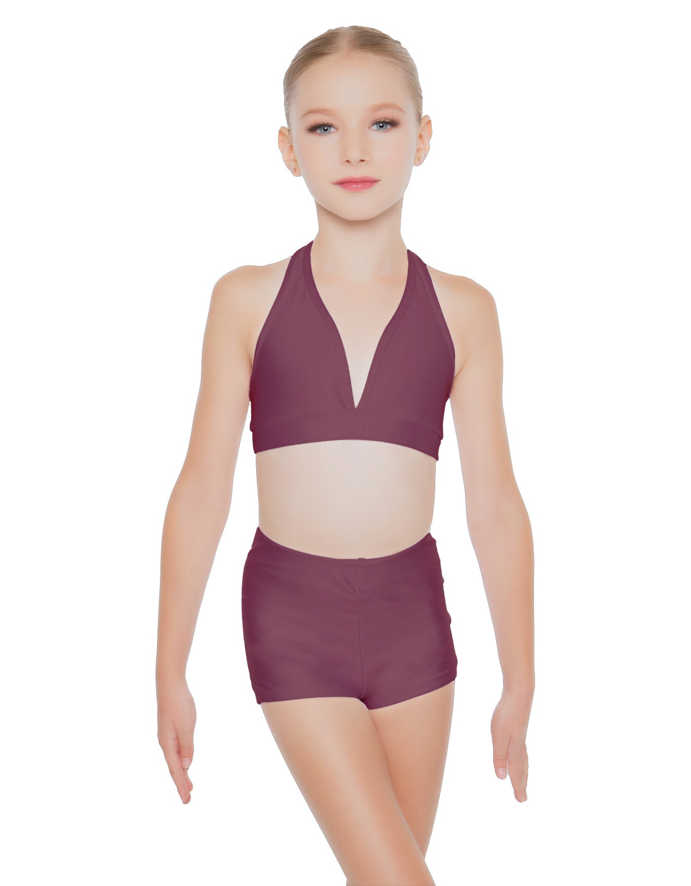 Solid Lycra Simple Bralette
