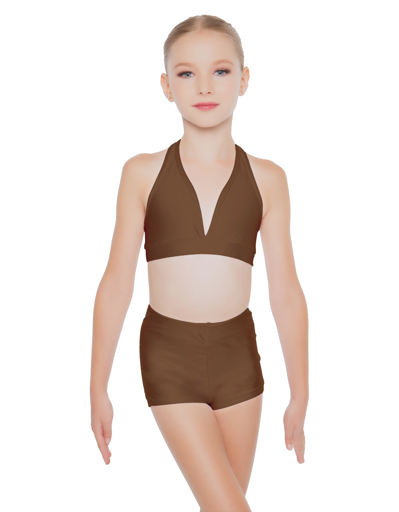 Solid Lycra Simple Bralette