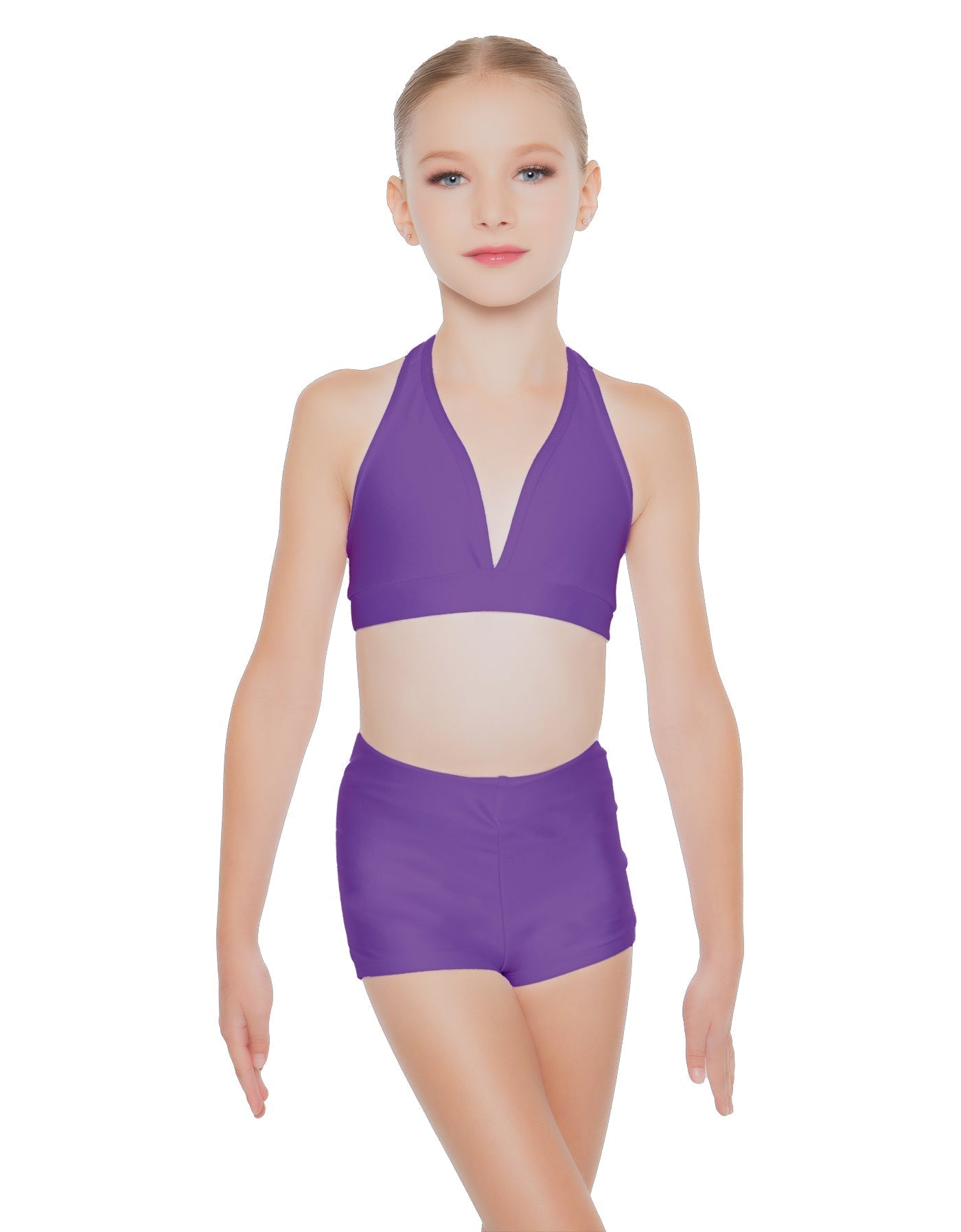 Solid Lycra Simple Bralette