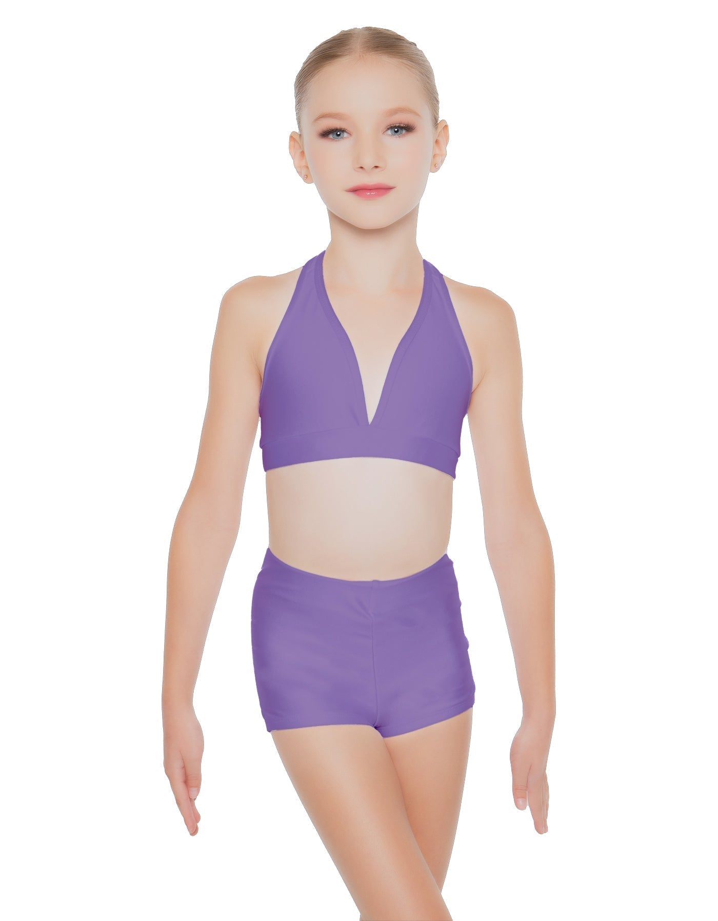 Solid Lycra Simple Bralette