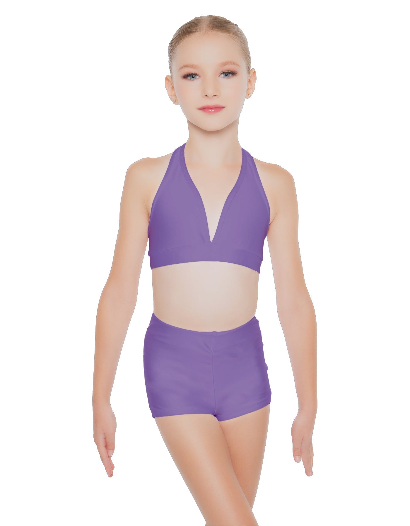 Solid Lycra Simple Bralette