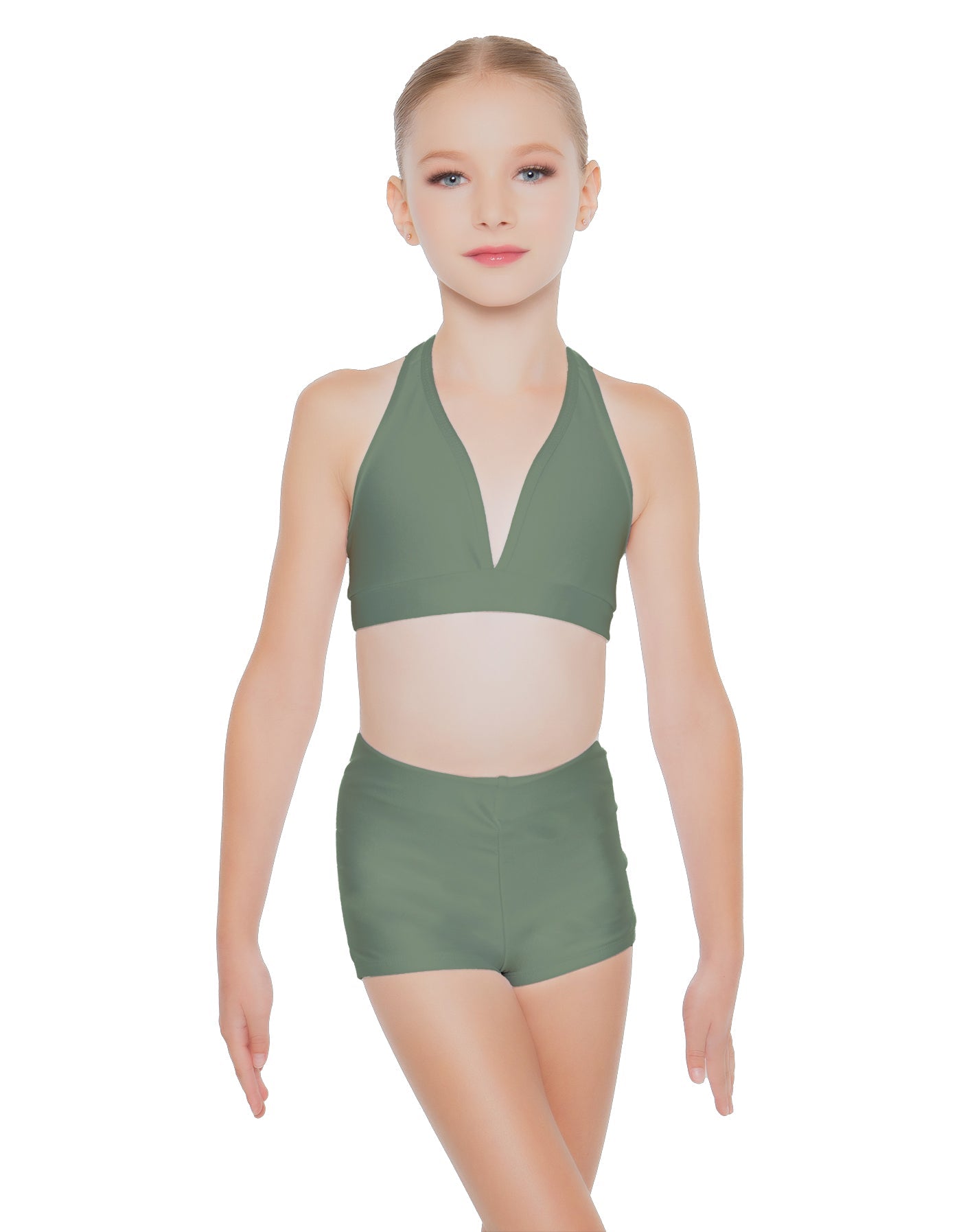 Solid Lycra Simple Bralette