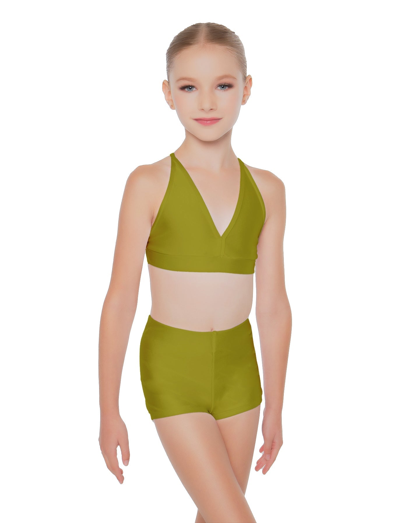 Solid Lycra V Bra