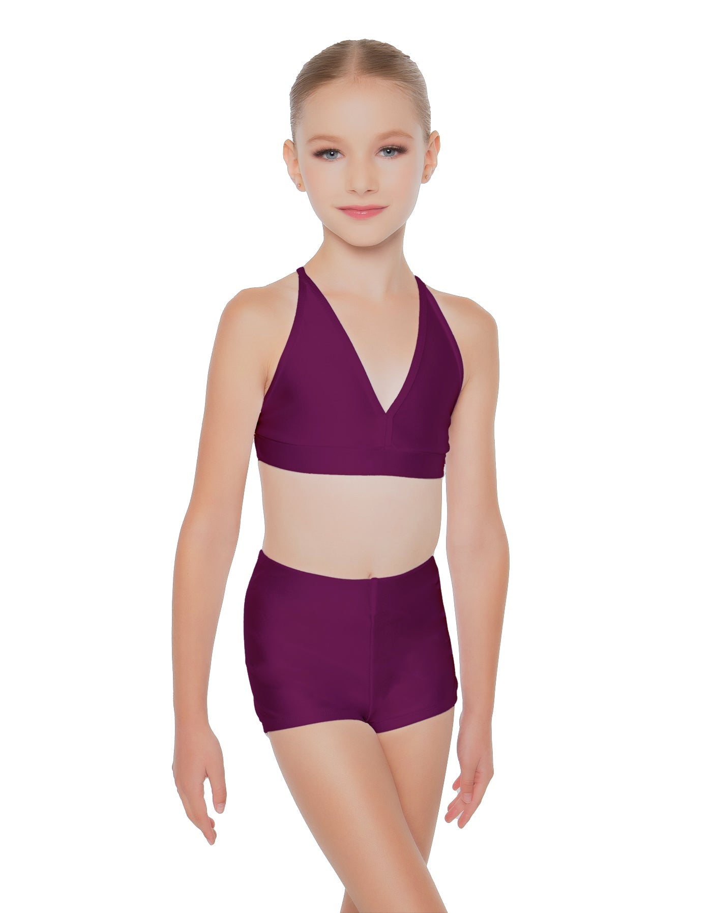 Solid Lycra V Bra