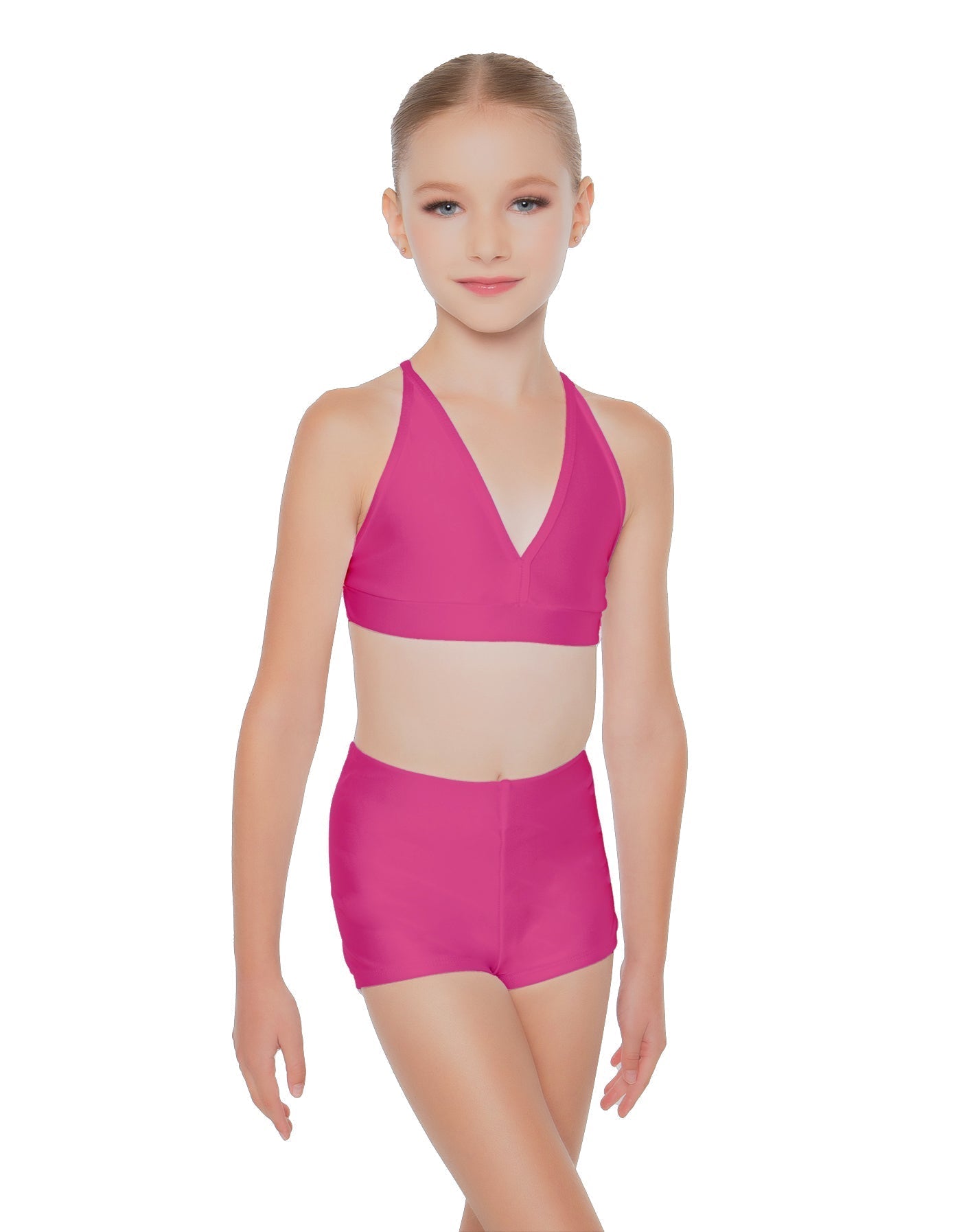 Solid Lycra V Bra