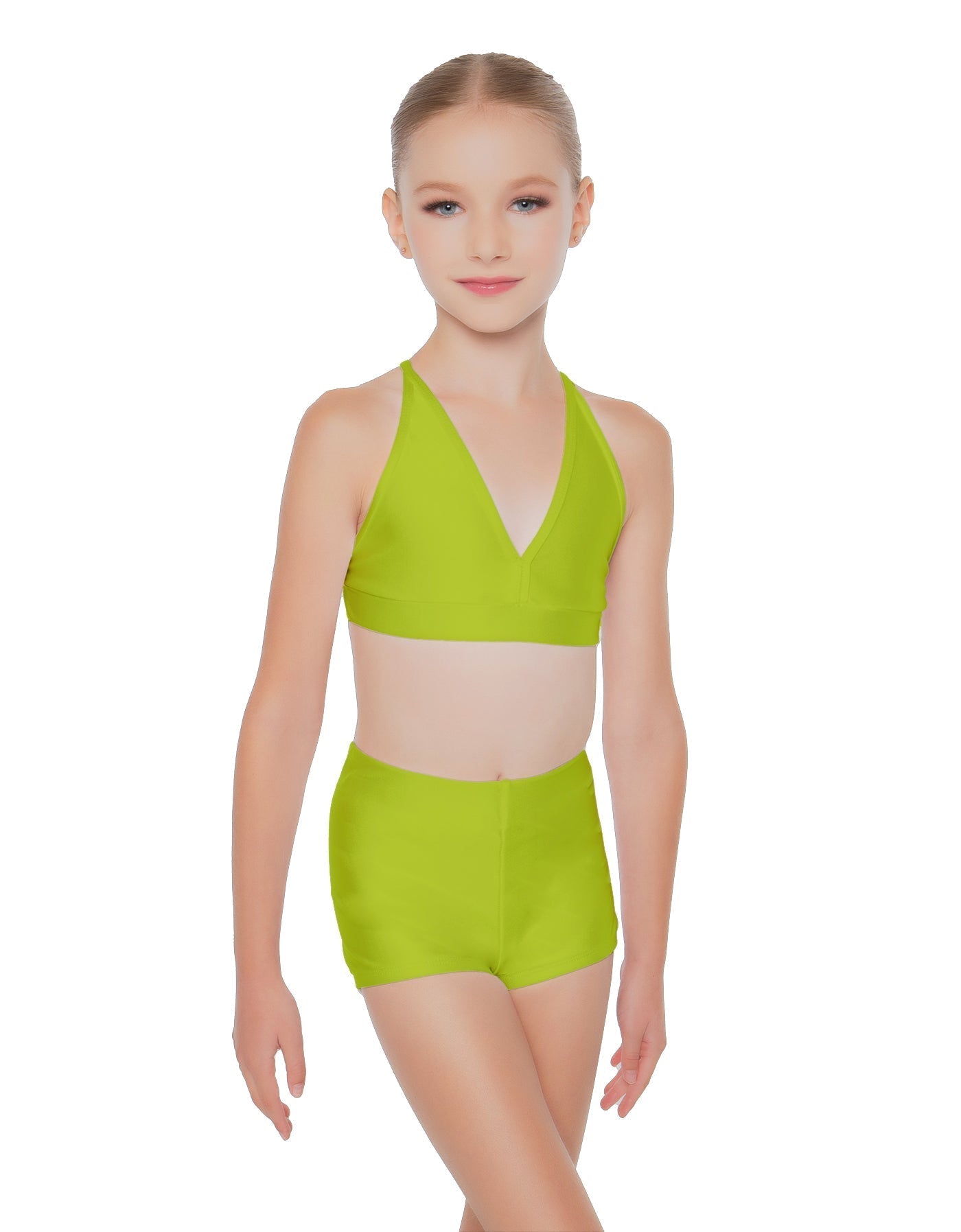 Solid Lycra V Bra