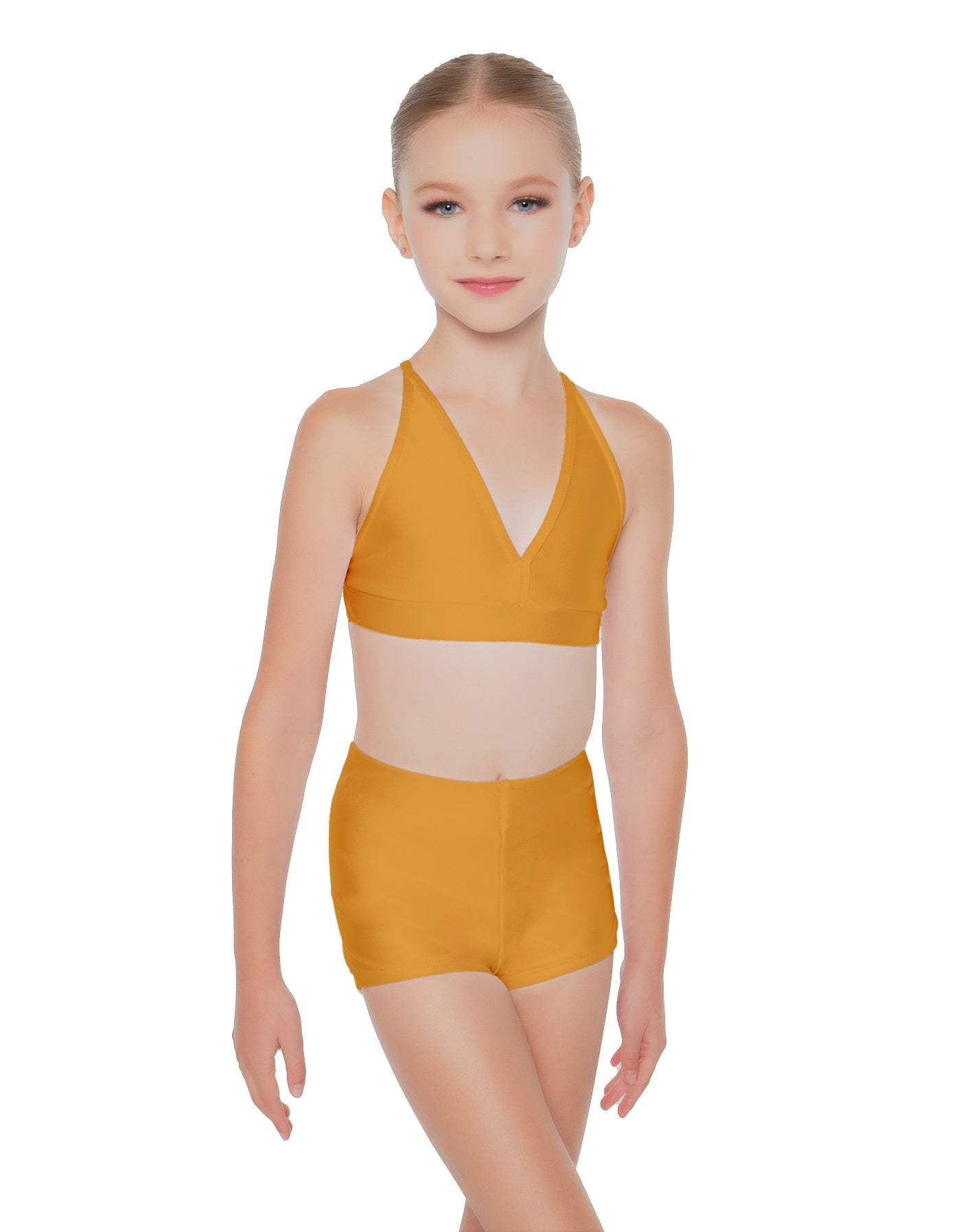 Solid Lycra V Bra
