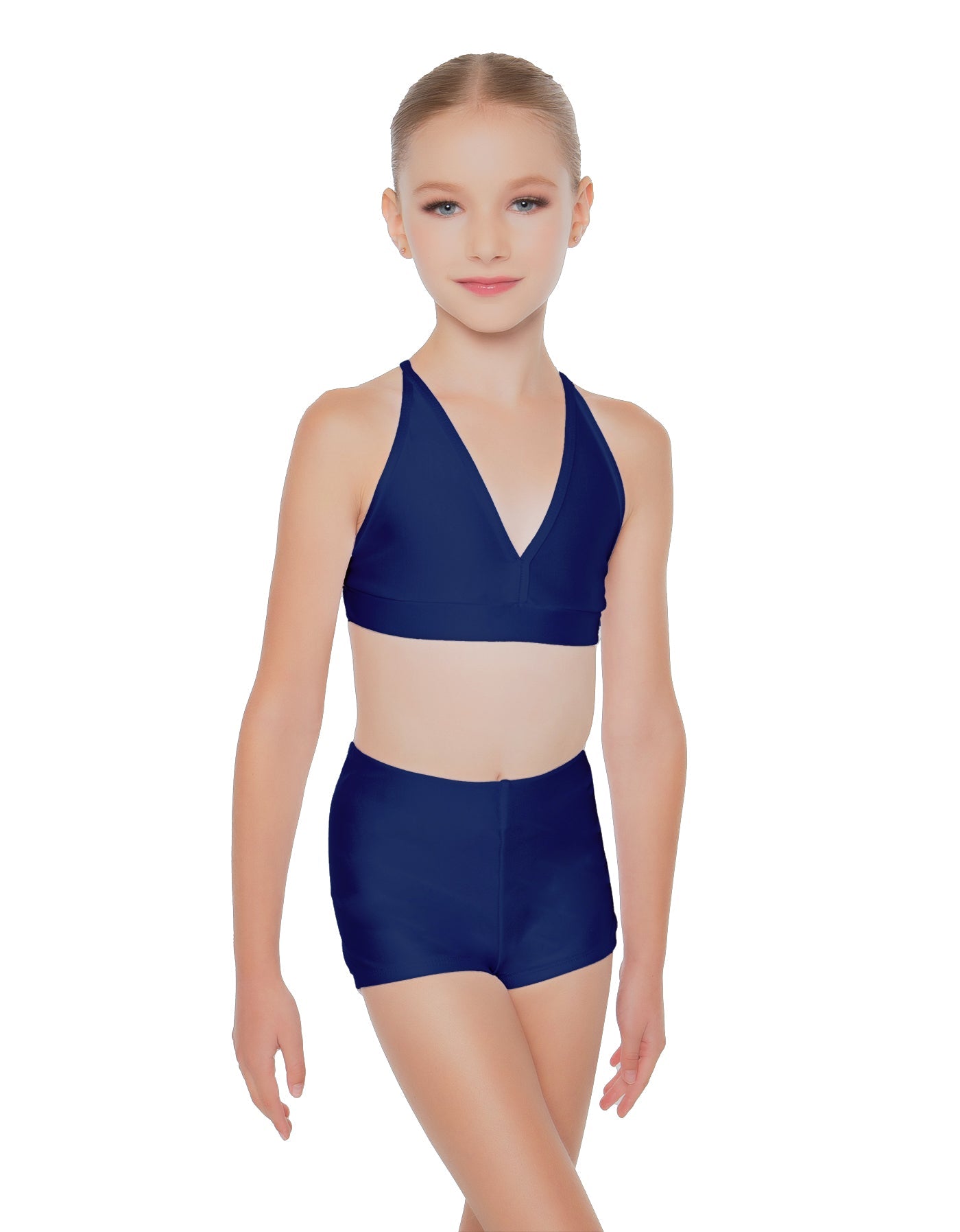 Solid Lycra V Bra