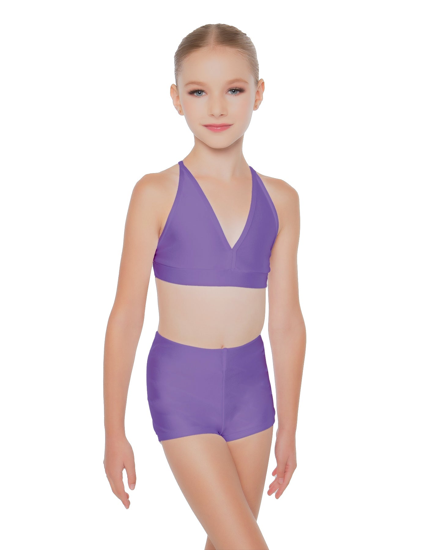 Solid Lycra V Bra