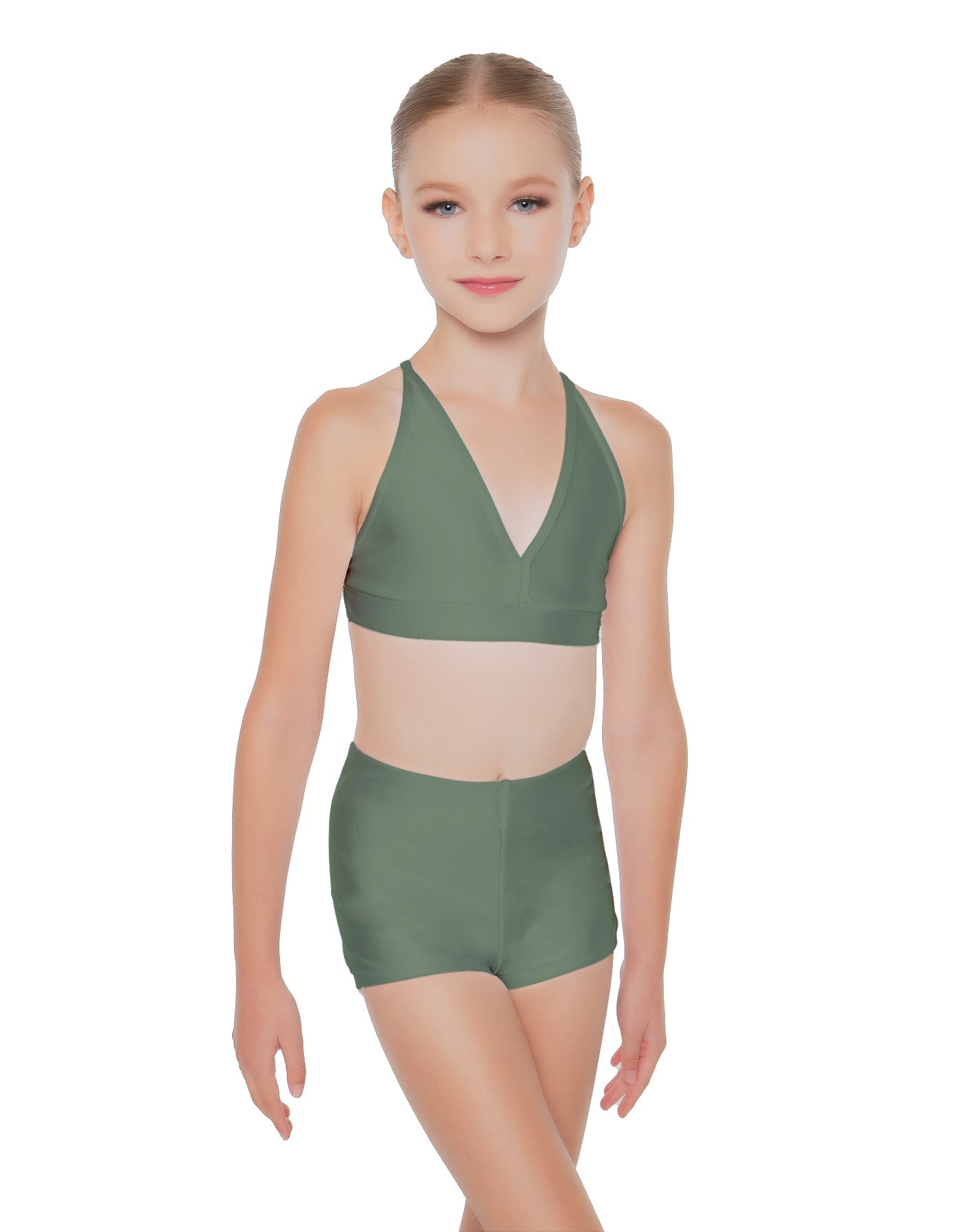 Solid Lycra V Bra