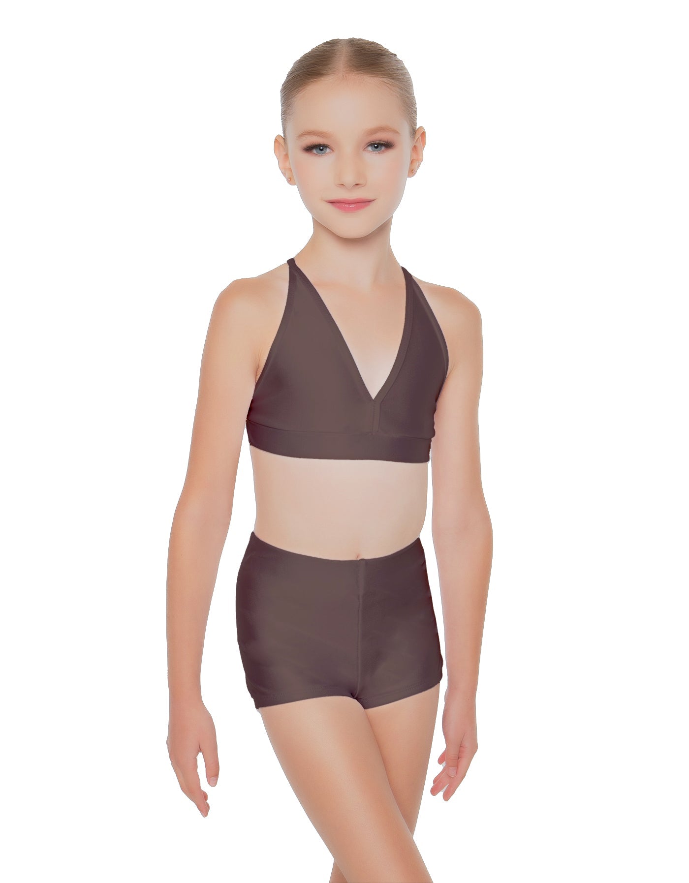 Solid Lycra V Bra