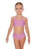 Solid Lycra Halter Sweetheart Bra with Ruffle