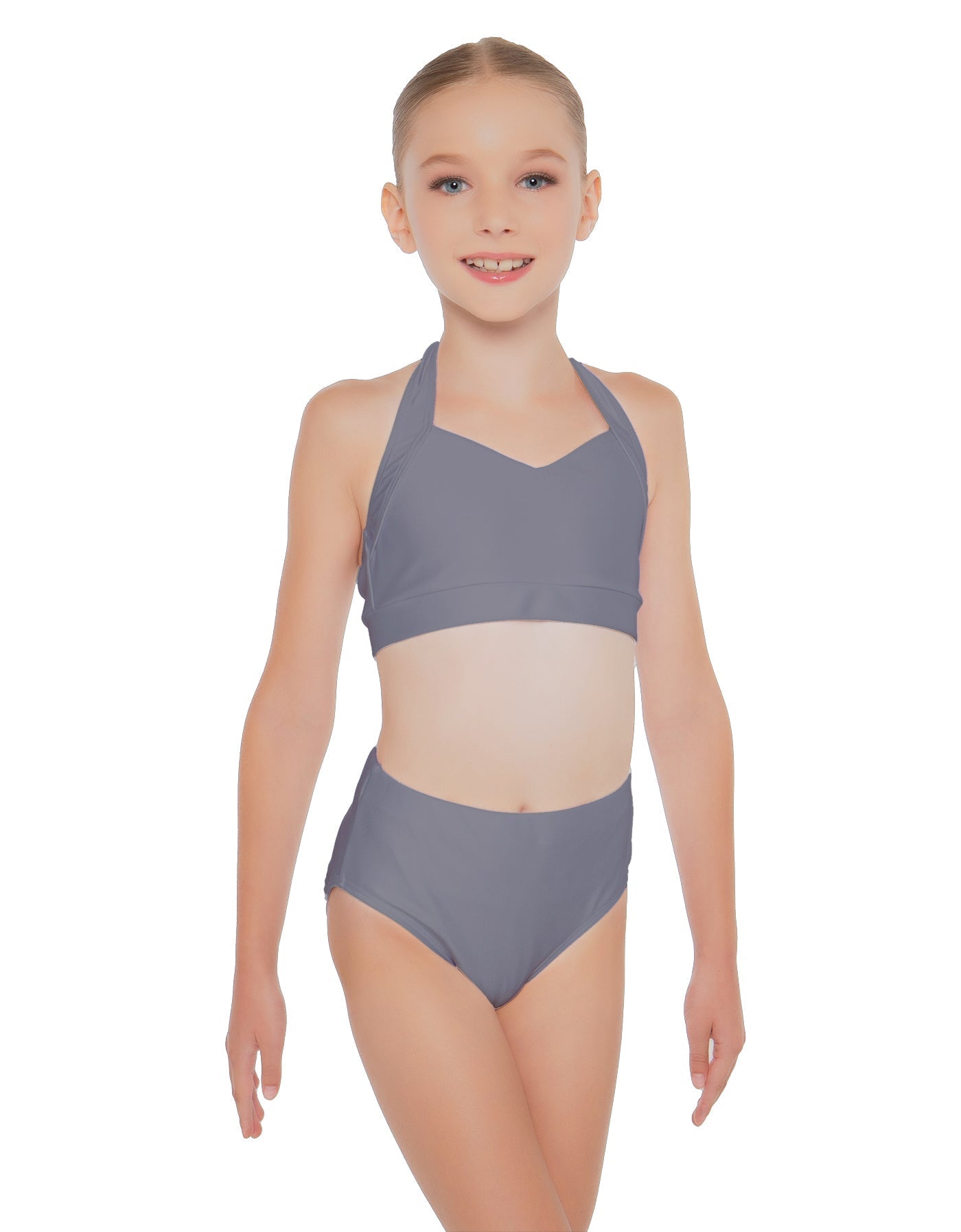 Solid Lycra Halter Sweetheart Bra