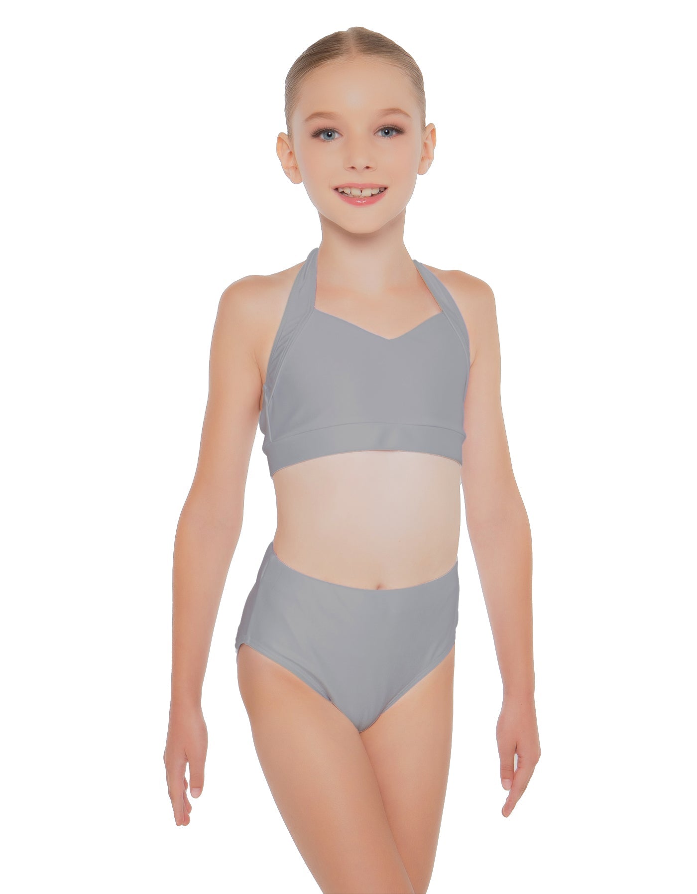 Solid Lycra Halter Sweetheart Bra