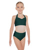 Solid Lycra Halter Sweetheart Bra