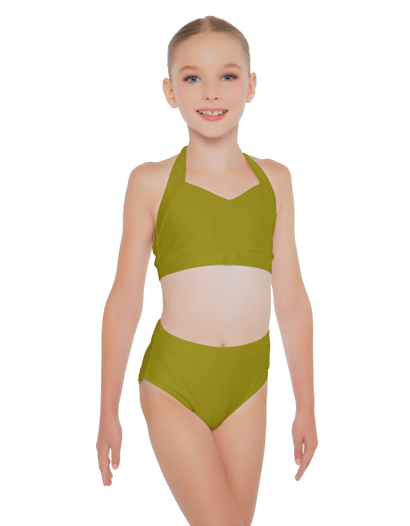 Solid Lycra Halter Sweetheart Bra