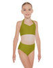 Solid Lycra Halter Sweetheart Bra