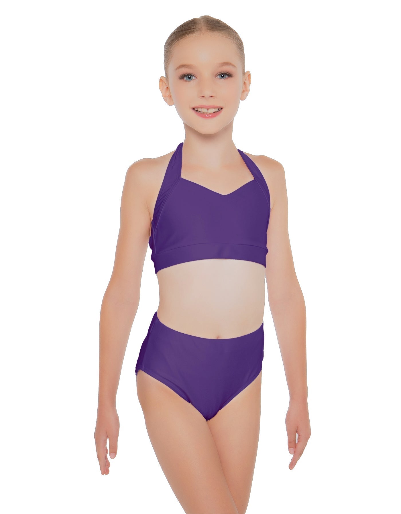 Solid Lycra Halter Sweetheart Bra
