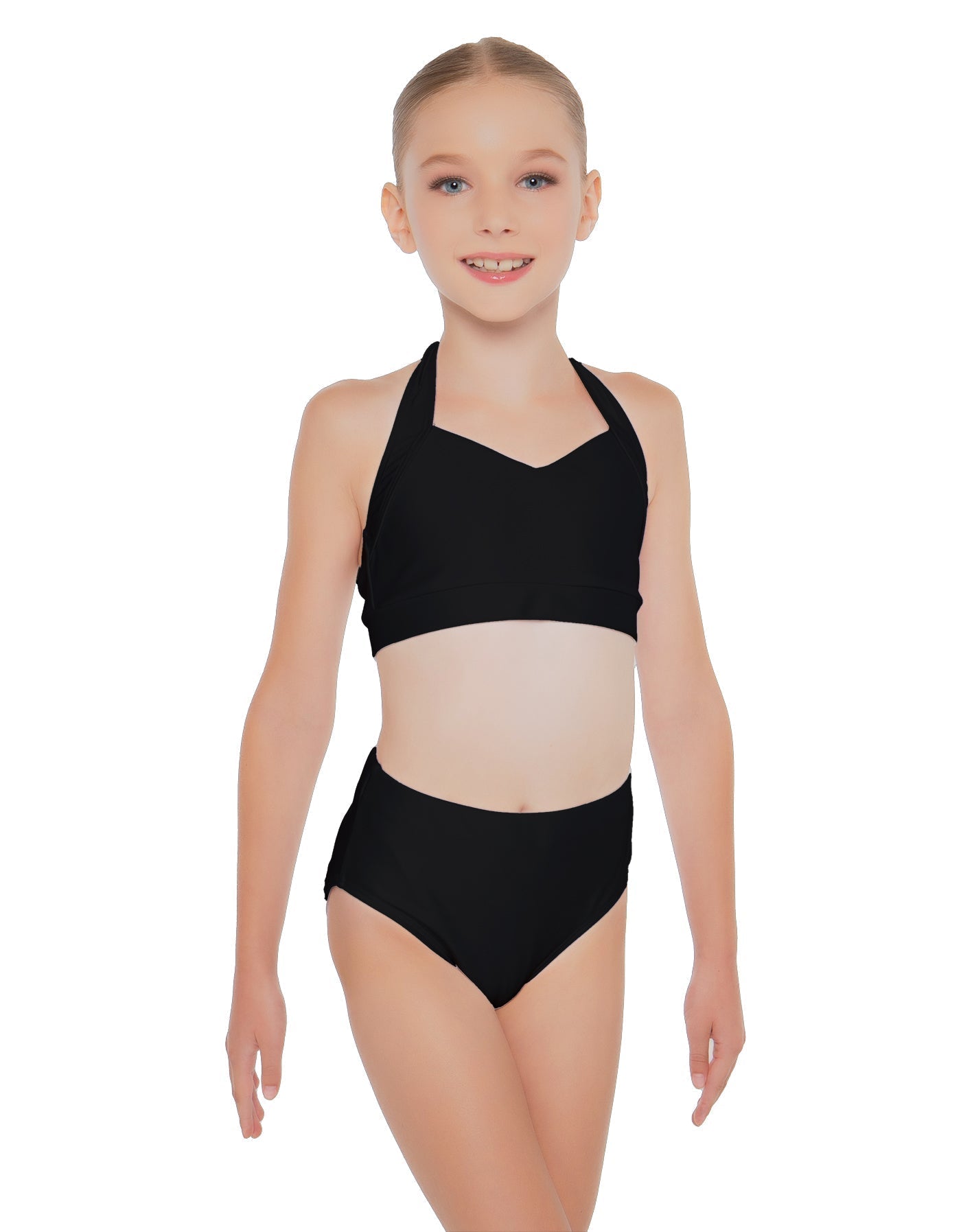 Solid Lycra Halter Sweetheart Bra
