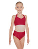 Solid Lycra Halter Sweetheart Bra