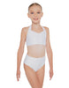 Solid Lycra Halter Sweetheart Bra