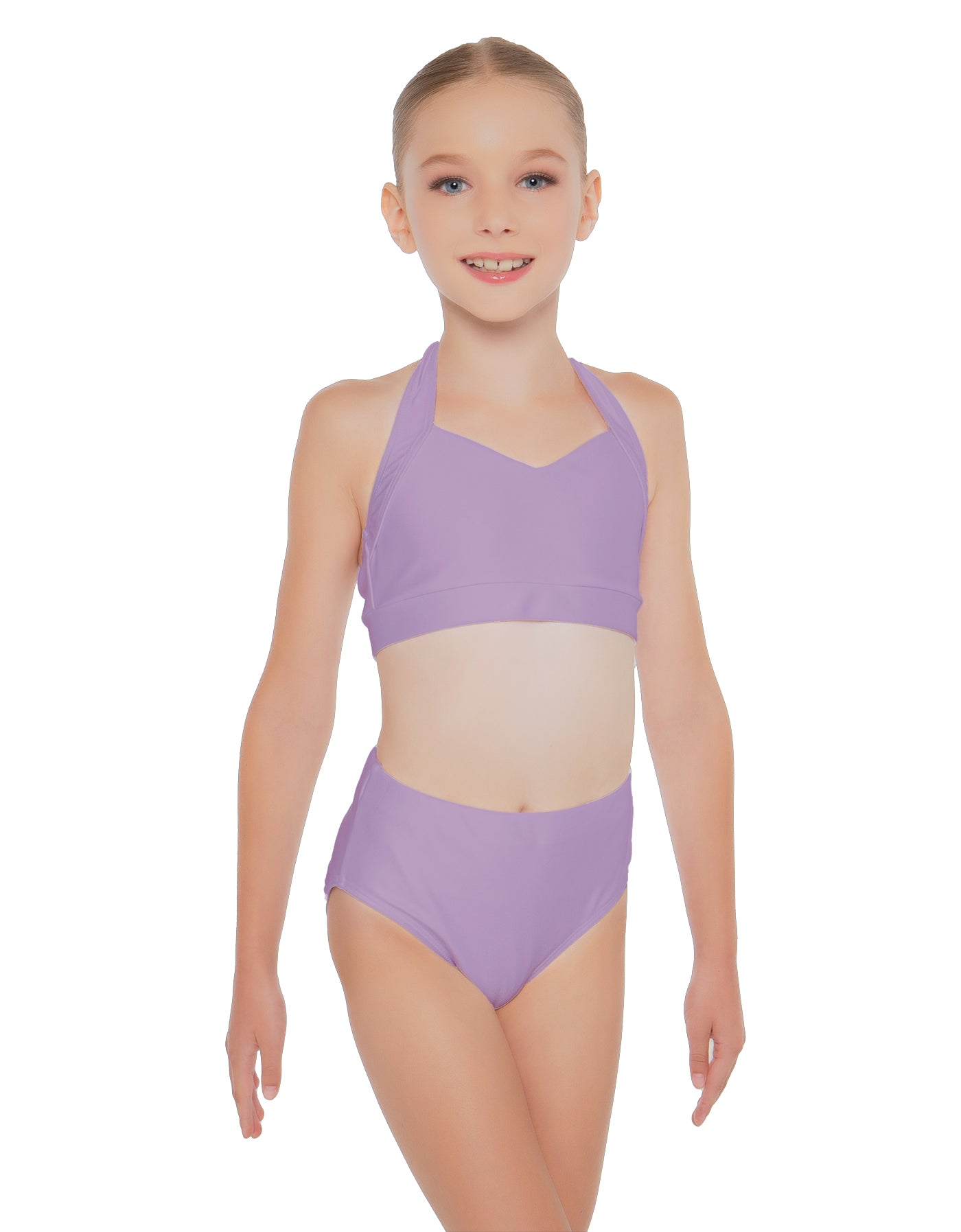 Solid Lycra Halter Sweetheart Bra