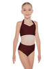Solid Lycra Halter Sweetheart Bra
