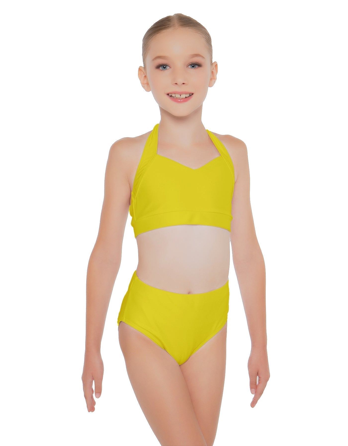 Solid Lycra Halter Sweetheart Bra