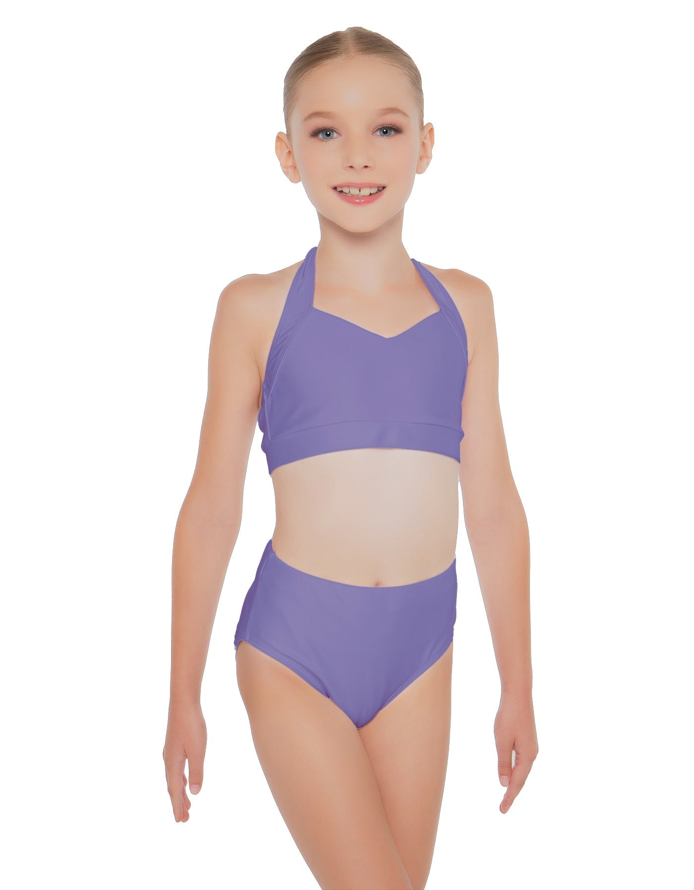 Solid Lycra Halter Sweetheart Bra