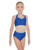 Solid Lycra Halter Sweetheart Bra