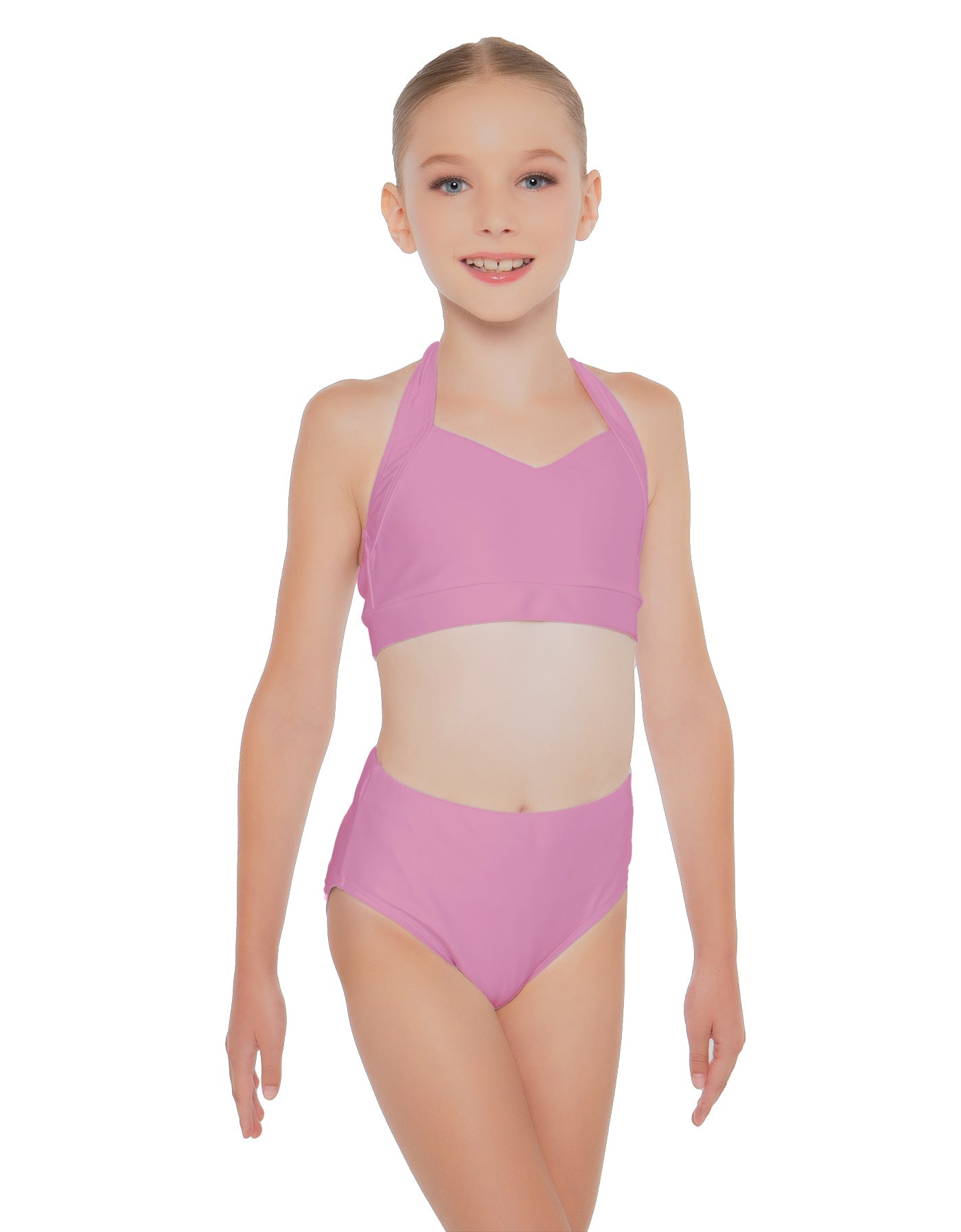 Solid Lycra Halter Sweetheart Bra