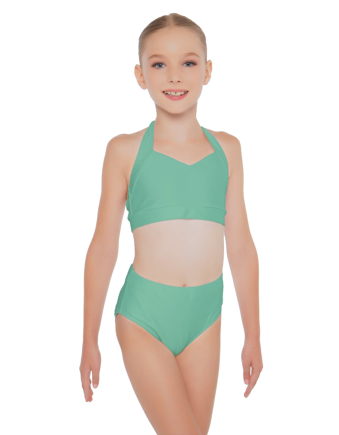 Solid Lycra Halter Sweetheart Bra