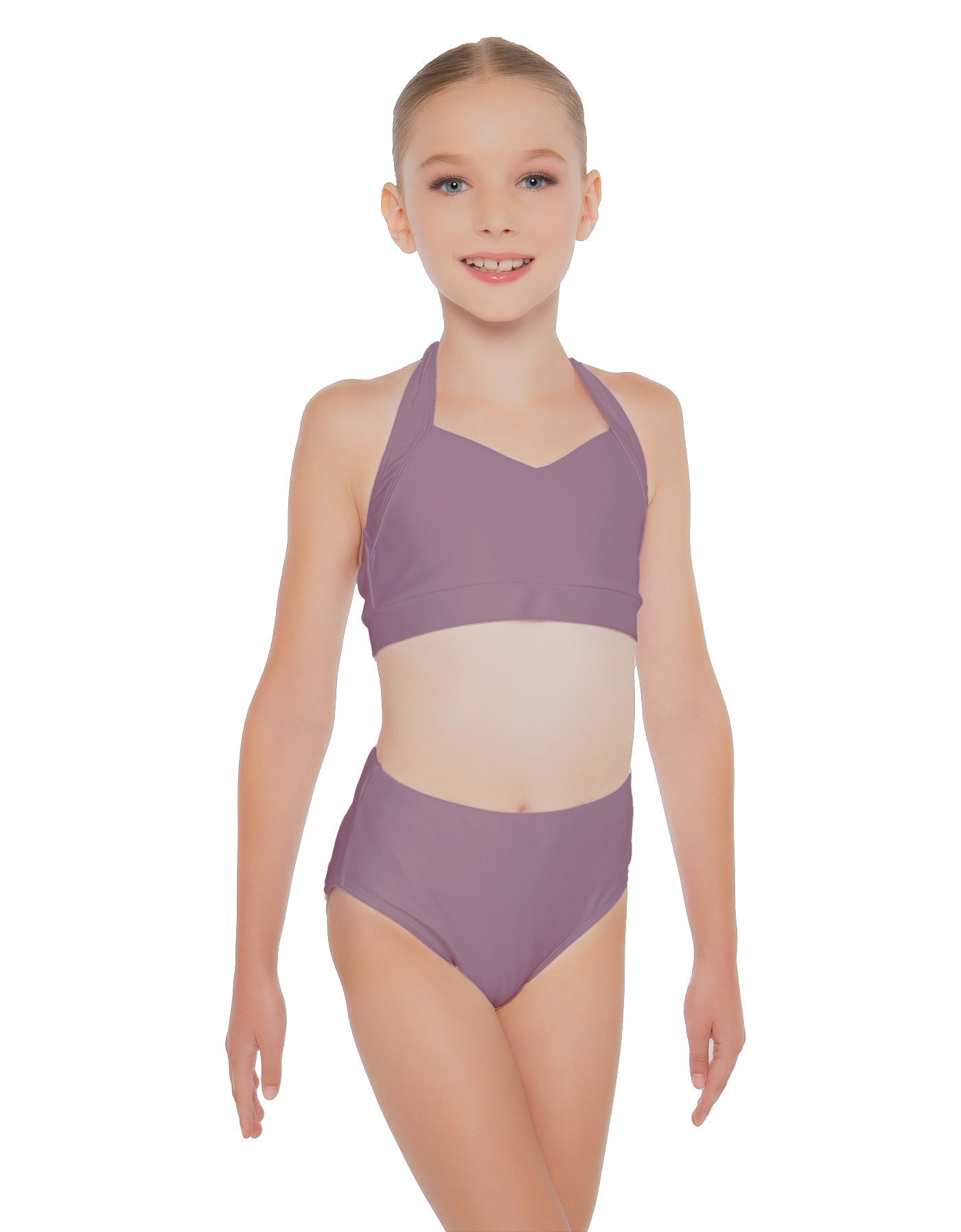 Solid Lycra Halter Sweetheart Bra