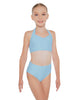 Solid Lycra Halter Sweetheart Bra