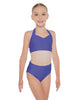 Solid Lycra Halter Sweetheart Bra