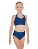 Solid Lycra Halter Sweetheart Bra