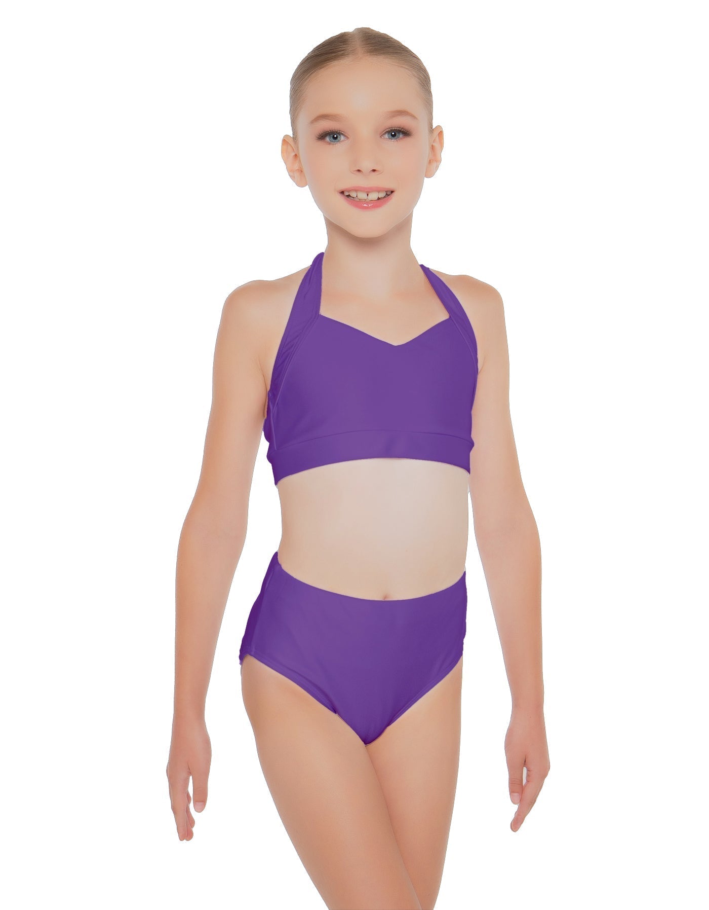 Solid Lycra Halter Sweetheart Bra