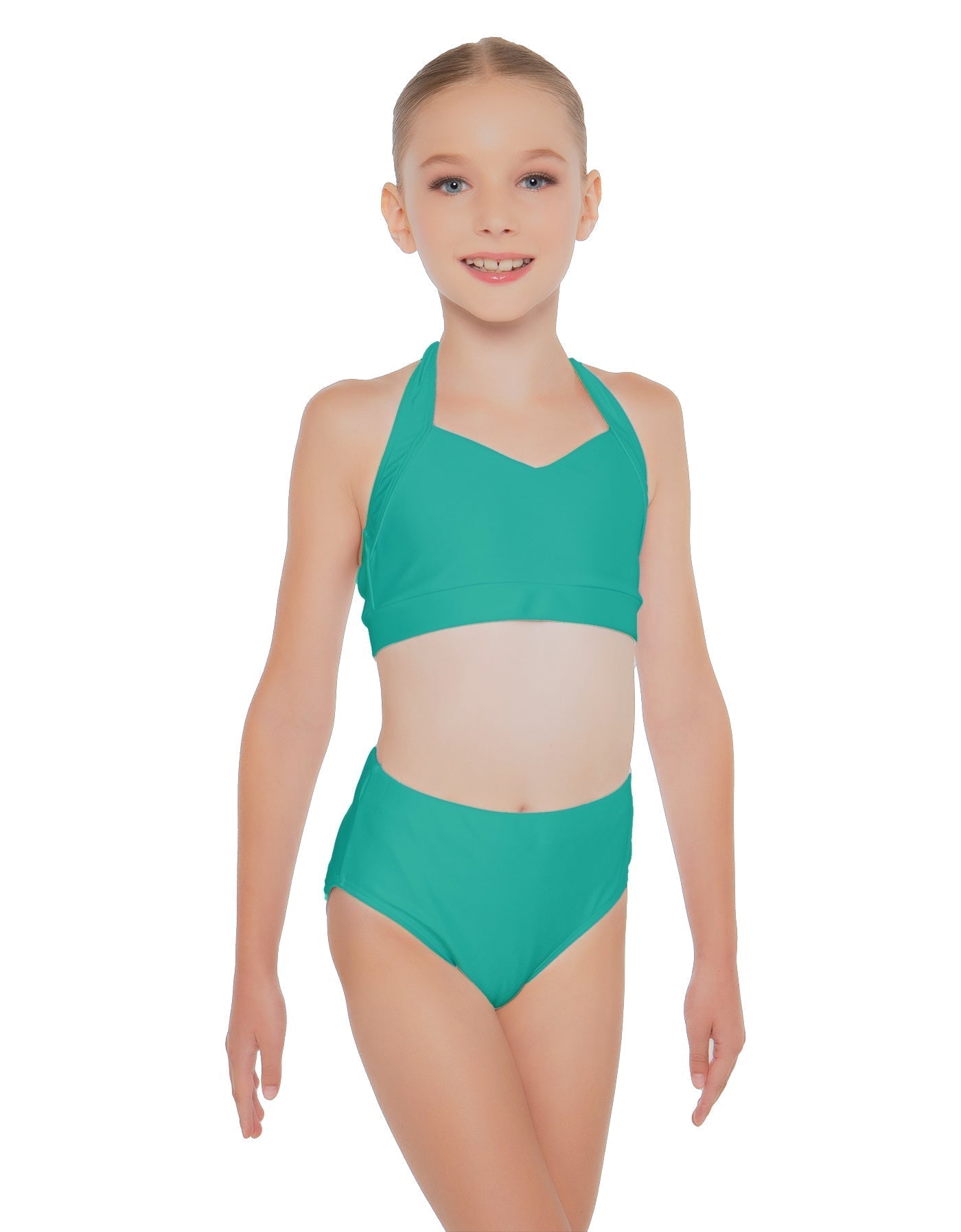 Solid Lycra Halter Sweetheart Bra