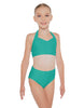 Solid Lycra Halter Sweetheart Bra