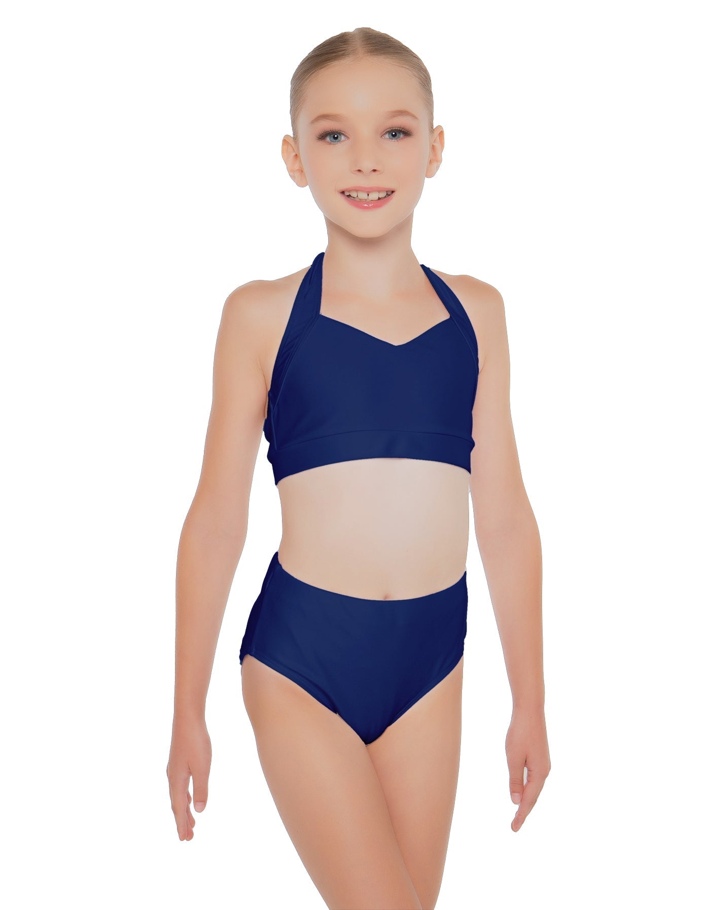 Solid Lycra Halter Sweetheart Bra